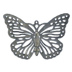 fém díszítő elem pillangó nagy