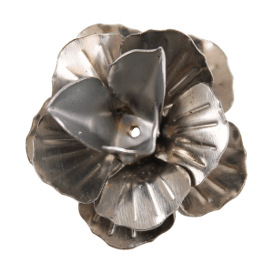 fém díszítőelem nagy rózsa