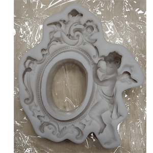 Szilikon angyalkás keret