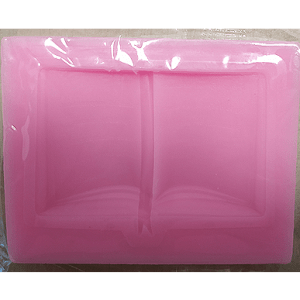 Szilikon nyitott könyv