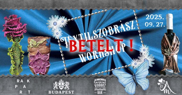Textilszobrász workshop 2025 betelt